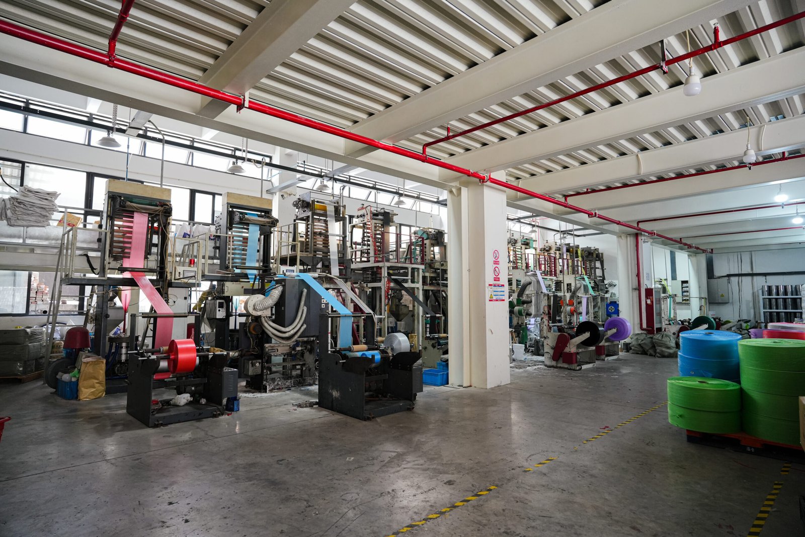 VLPETS pet waste bag production step 2: automatic film blowing machine
