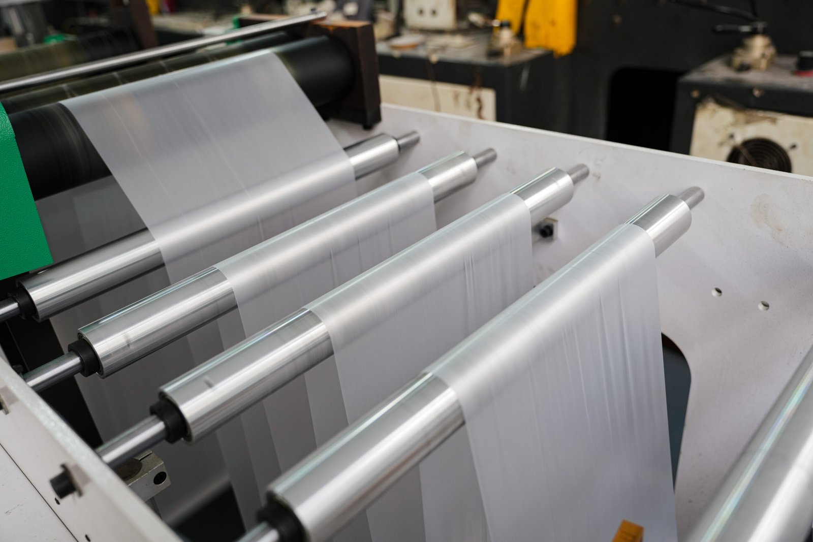 VLPETS pet waste bag production step 6: automated production line